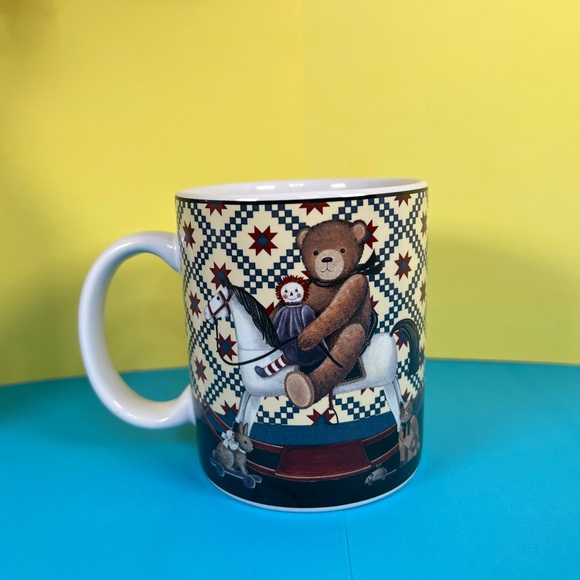 Lang and Wise Mug Teddy & Friends 12 Oz Collector Mug With Box, Vintage 1997 - Picture 8 of 14